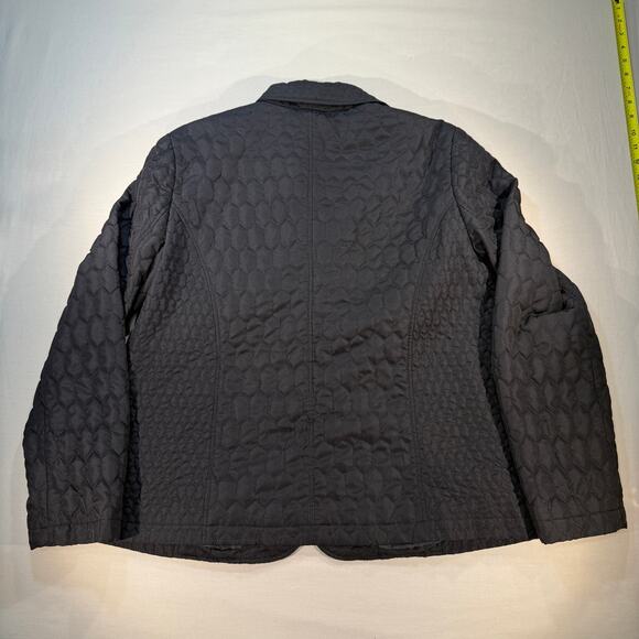 Requirements Women’s Black Quilted Jacket Size Large - Picture 7 of 7